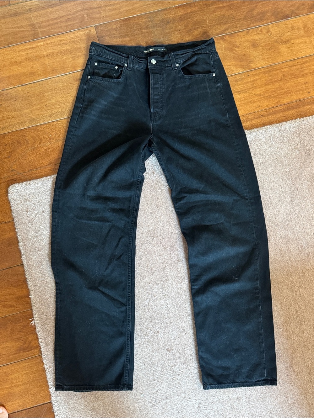 GRLFRND Women's Black Bella Jeans